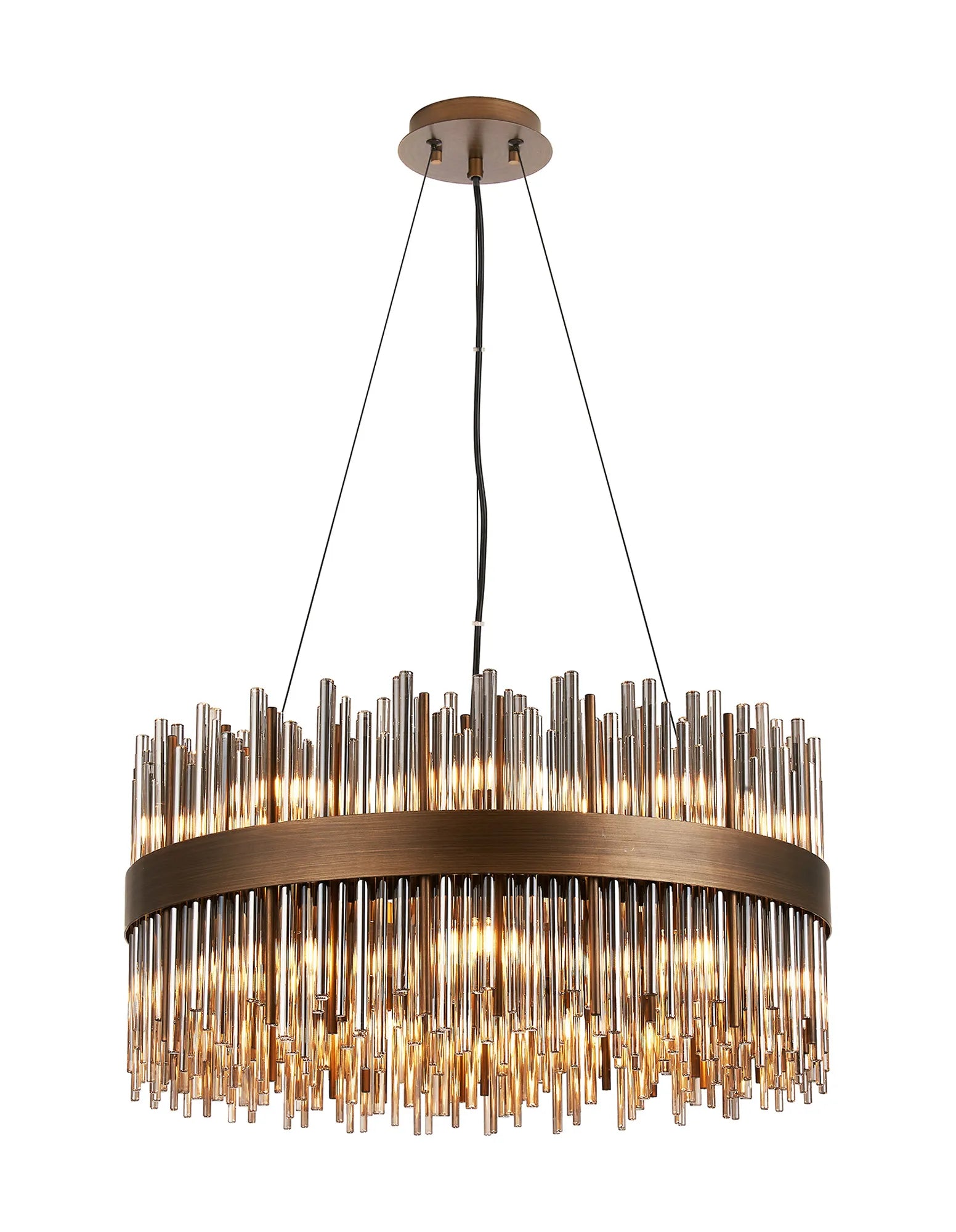 Erin 60cm 18Light Round Pendant- Various Finishes