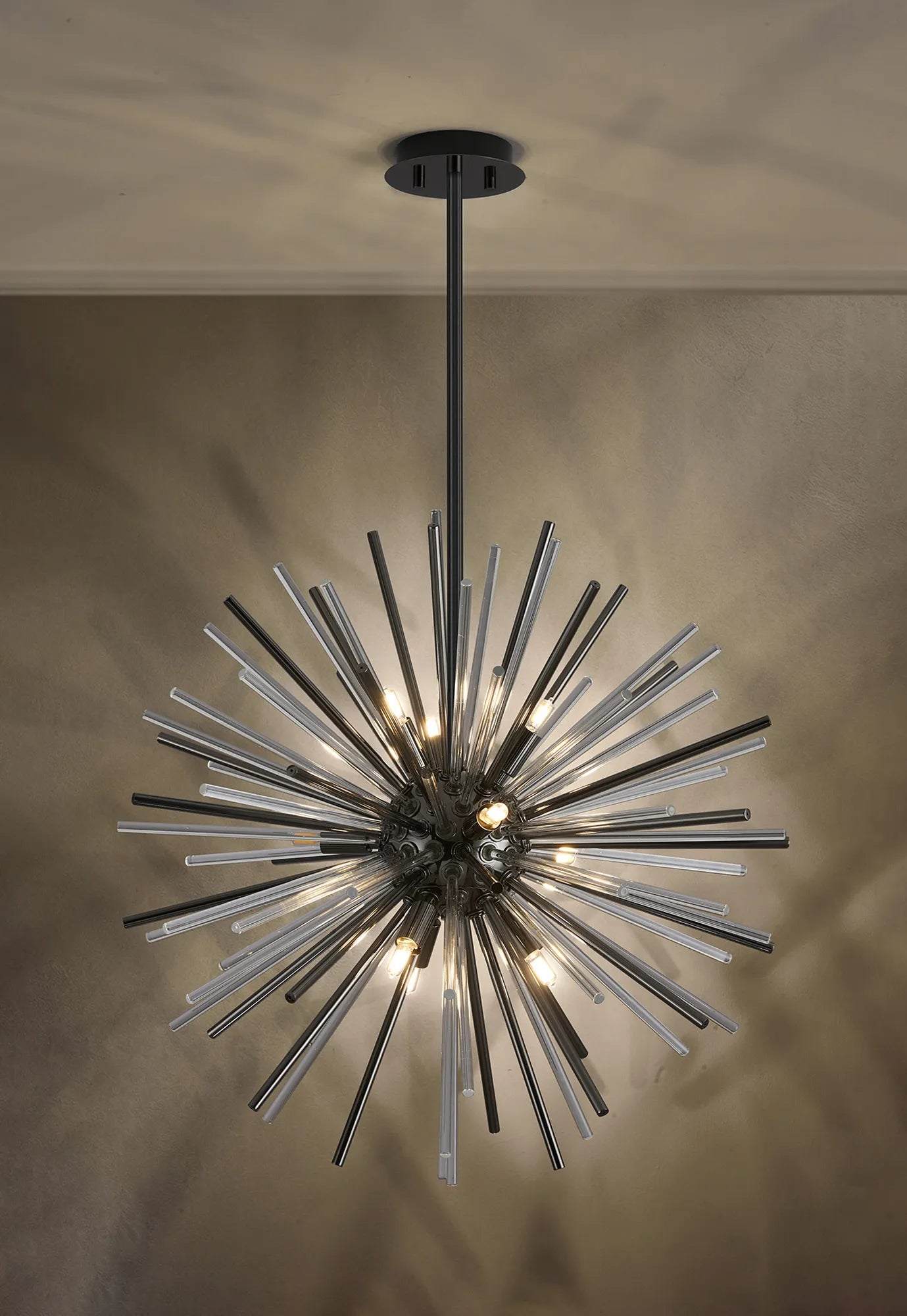 Erin Sputnik Glass Rod Pendant - Various Finishes & Sizes
