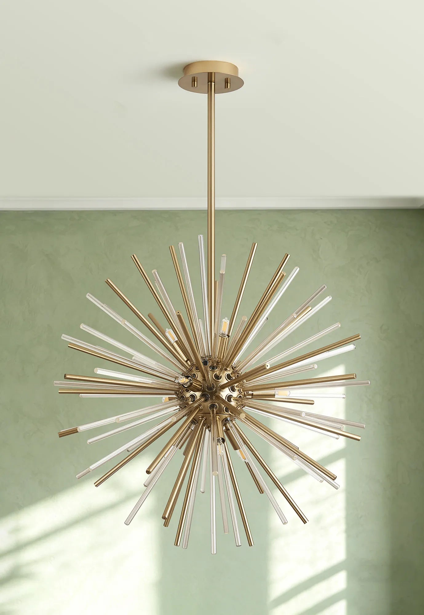 Erin Sputnik Glass Rod Pendant - Various Finishes & Sizes