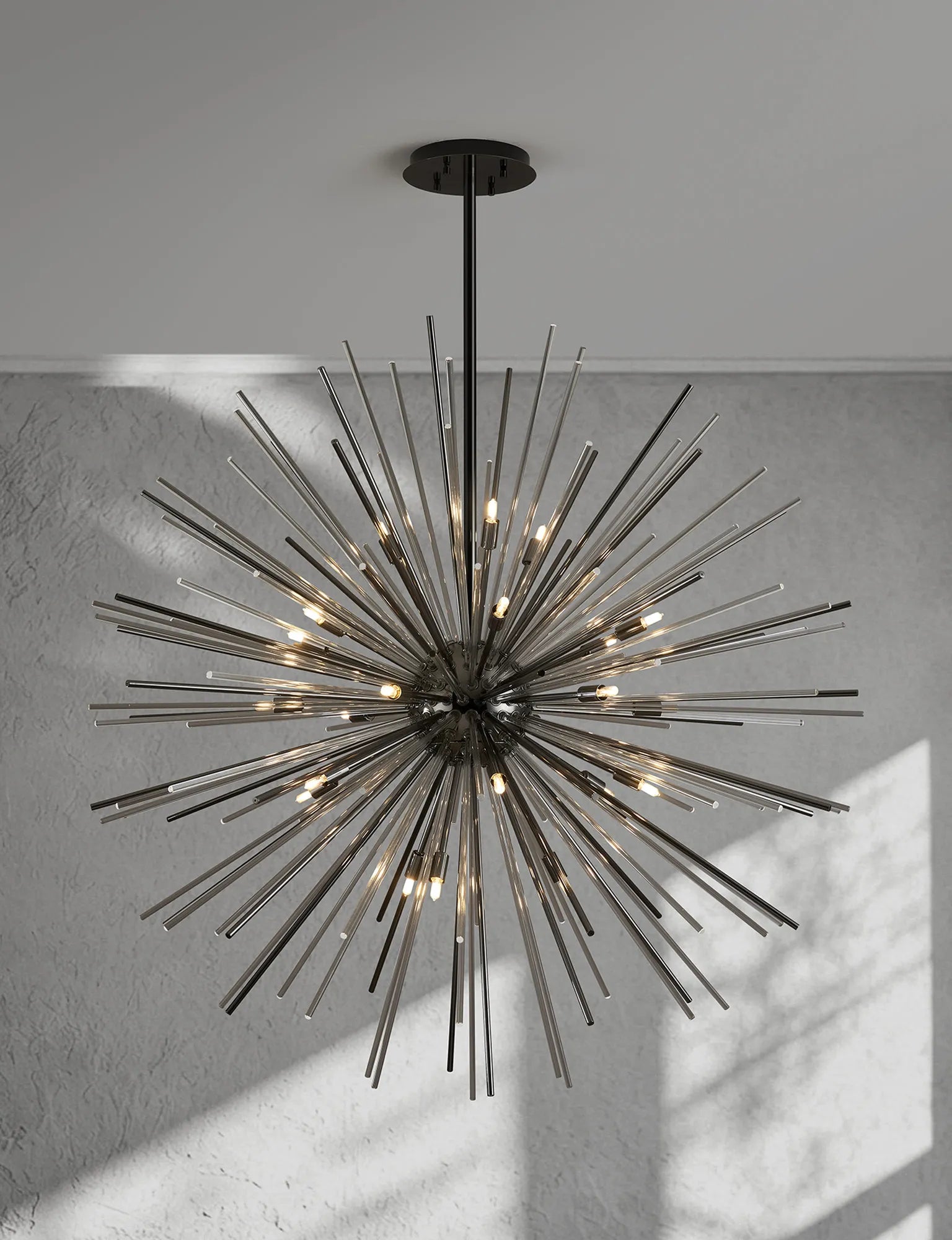 Erin Sputnik Glass Rod Pendant - Various Finishes & Sizes
