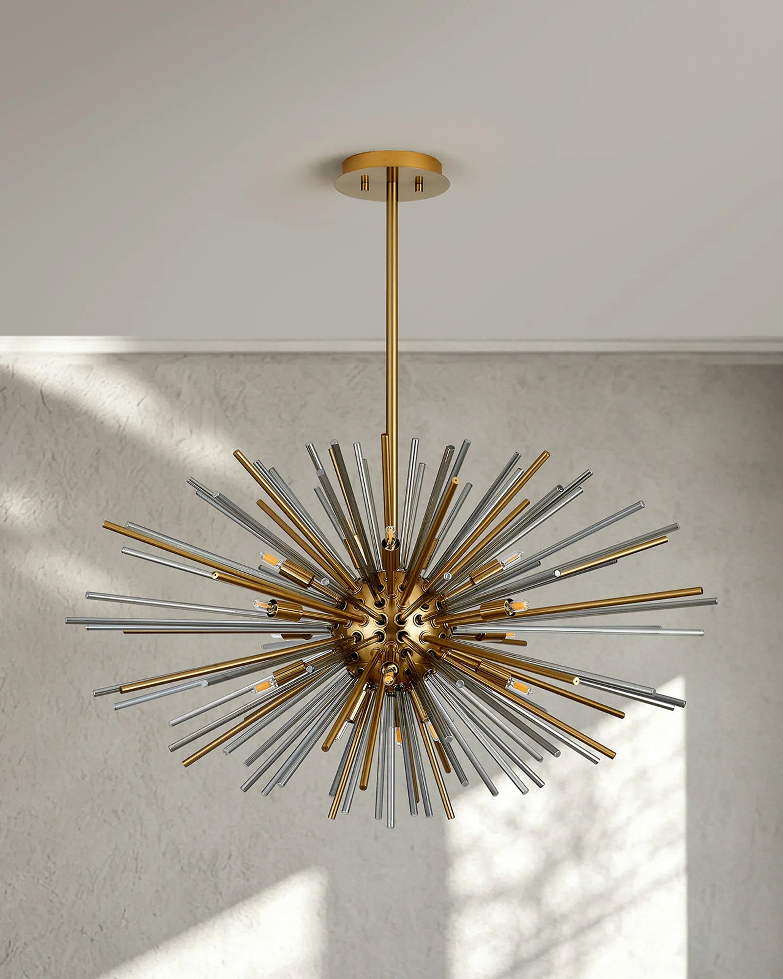 Erin Sputnik Glass Rod Pendant - Various Finishes & Sizes