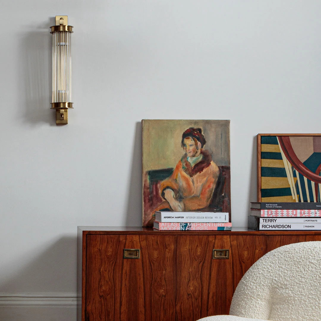 Elon Wall Light- Brass/ Black/ Nickel Finishes