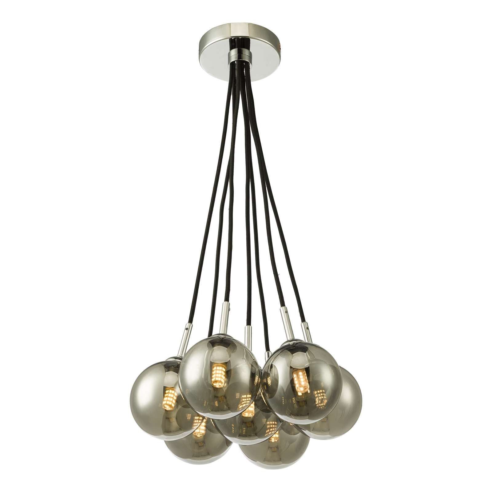 Elpis 7 Light Spiral Cluster Pendant