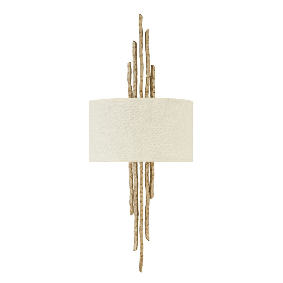 Spyre 2 Light Wall Light – Champagne Gold - Cusack Lighting