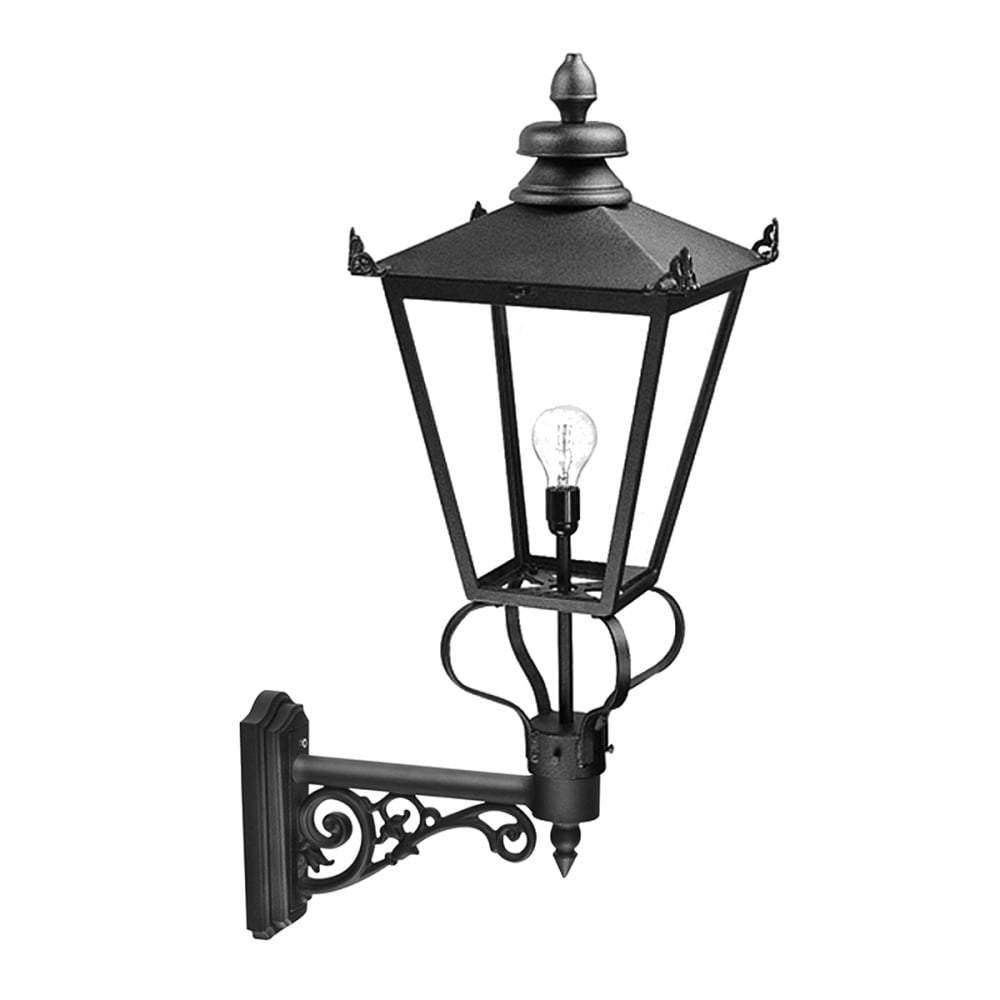 Elstead Wilmslow 1 Light Wall Lantern - Black - Cusack Lighting