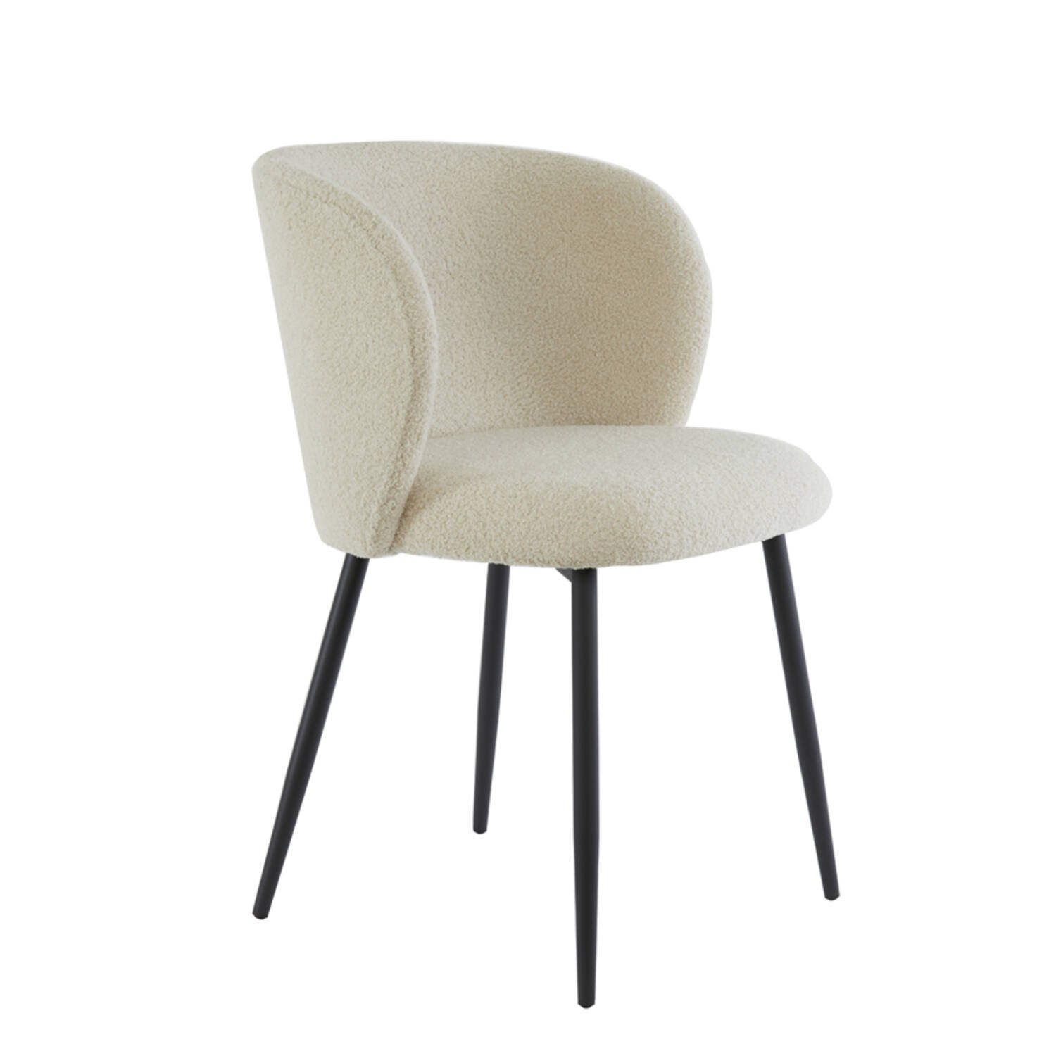 Elyna Dining Chair - Teddy Light Beige Finish