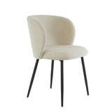 Elyna Dining Chair - Teddy Light Beige Finish
