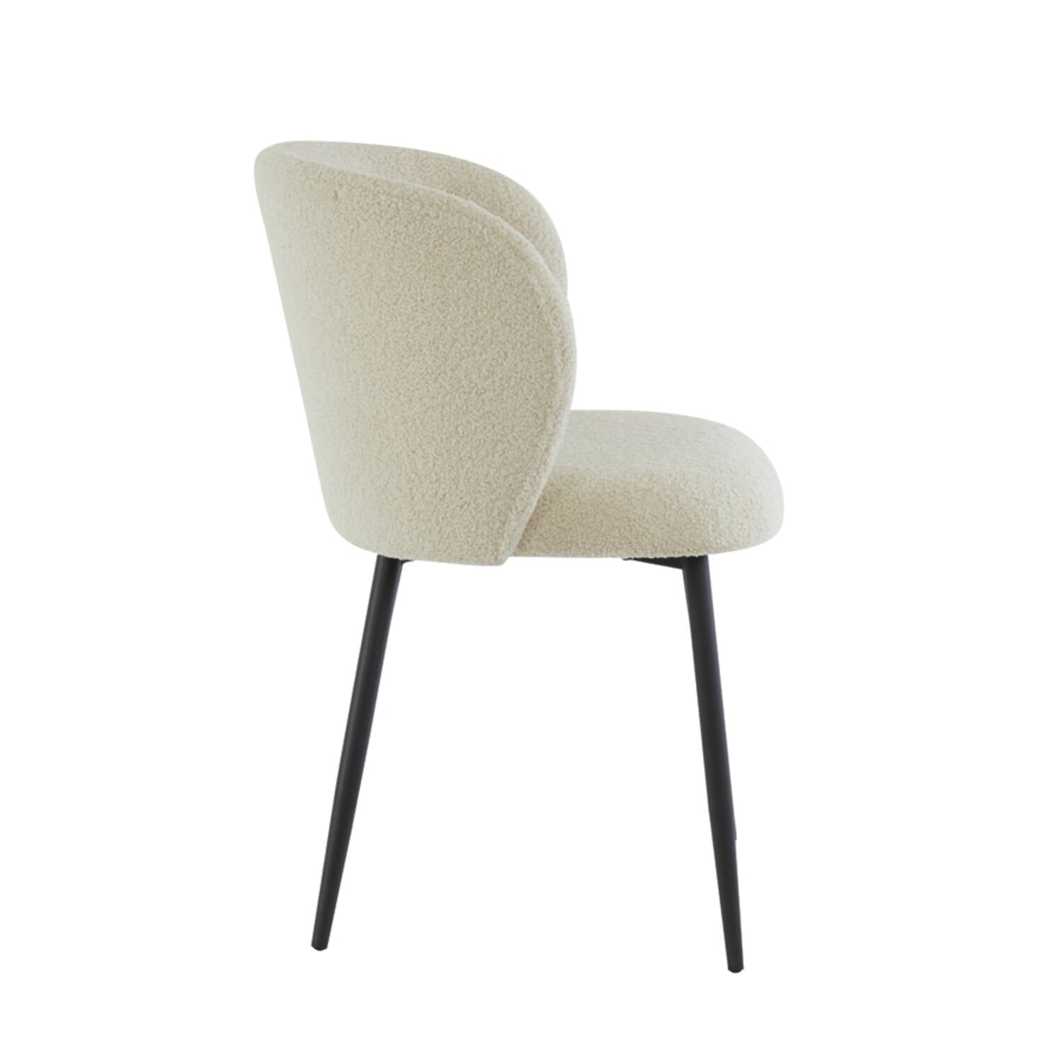 Elyna Dining Chair - Teddy Light Beige Finish