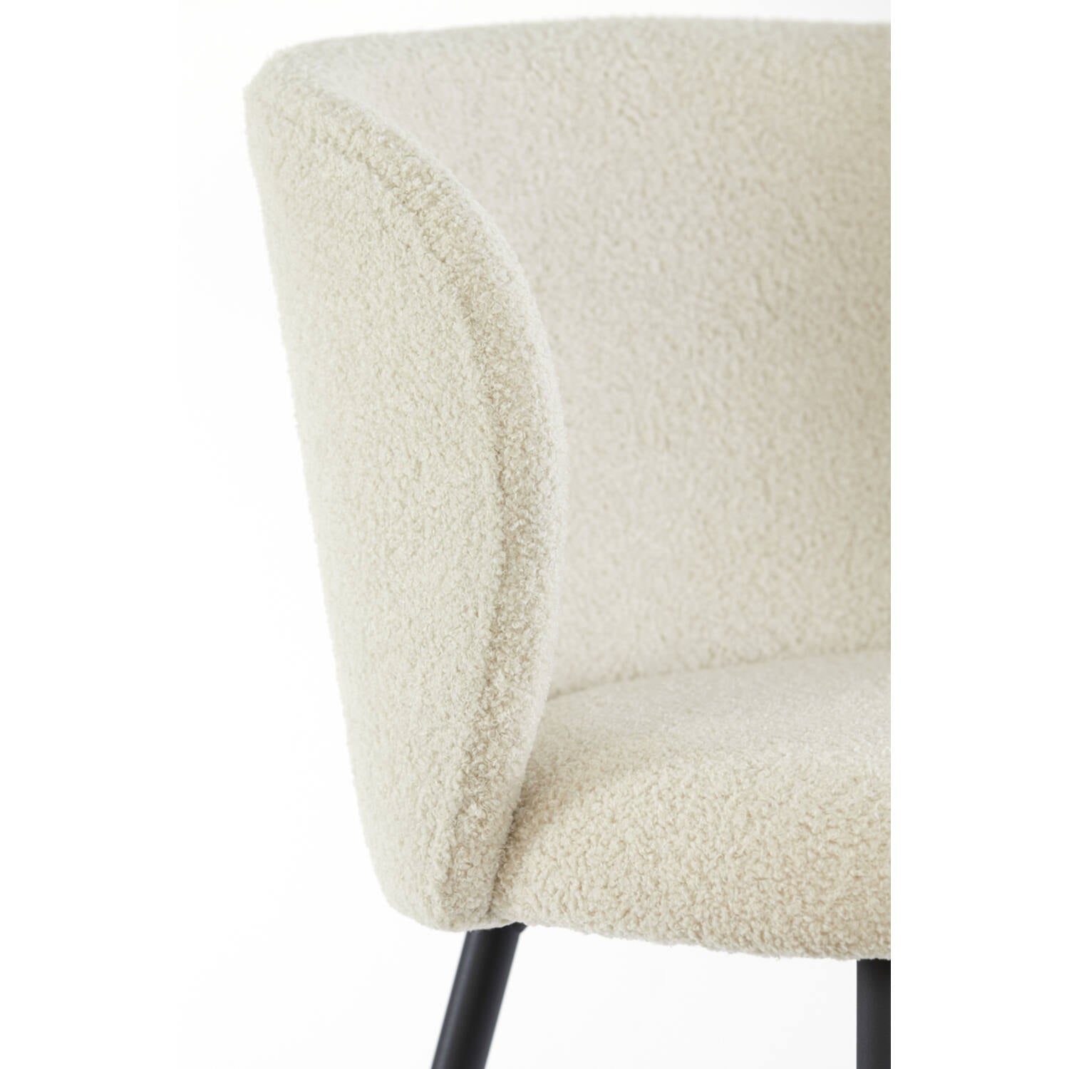 Elyna Dining Chair - Teddy Light Beige Finish