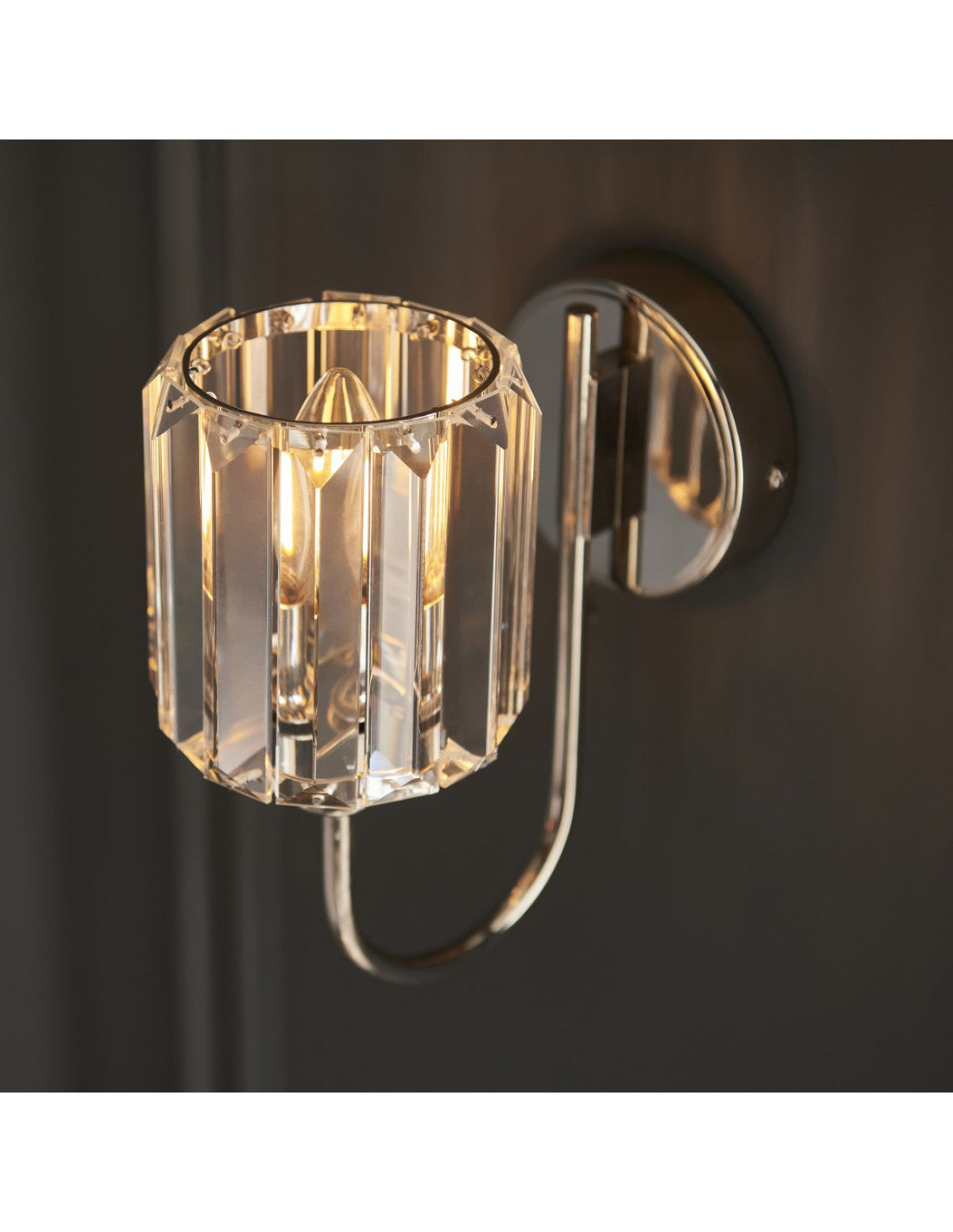 Advent Wall Light - Antique Brass/Bright Nickel