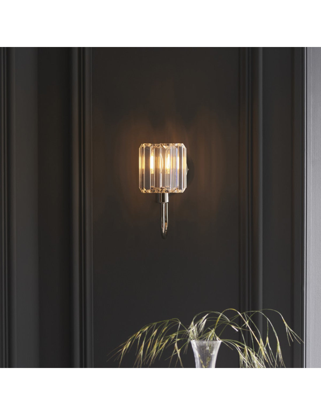 Advent Wall Light - Antique Brass/Bright Nickel