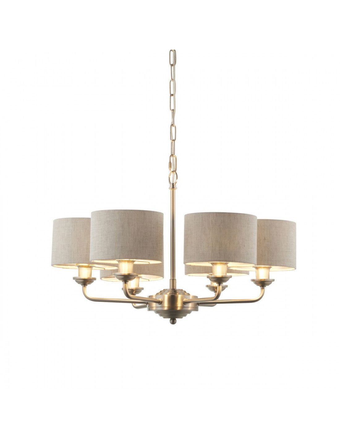 Westbury 6Lt Pendant Chandelier - Various Finishes