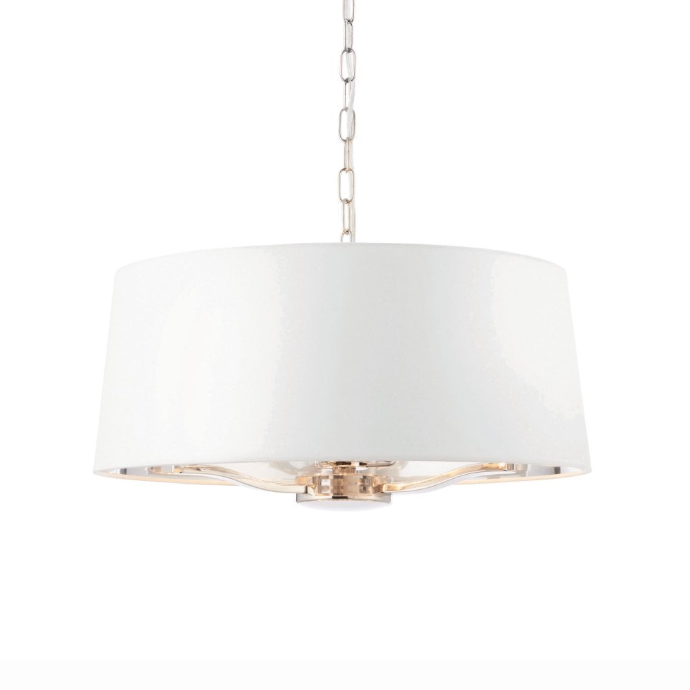 Shelbourne 3Lt Pendant Light - Brushed Gold/Bright Nickel