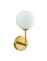 Hyatt 1Lt Wall Light - Satin Brass