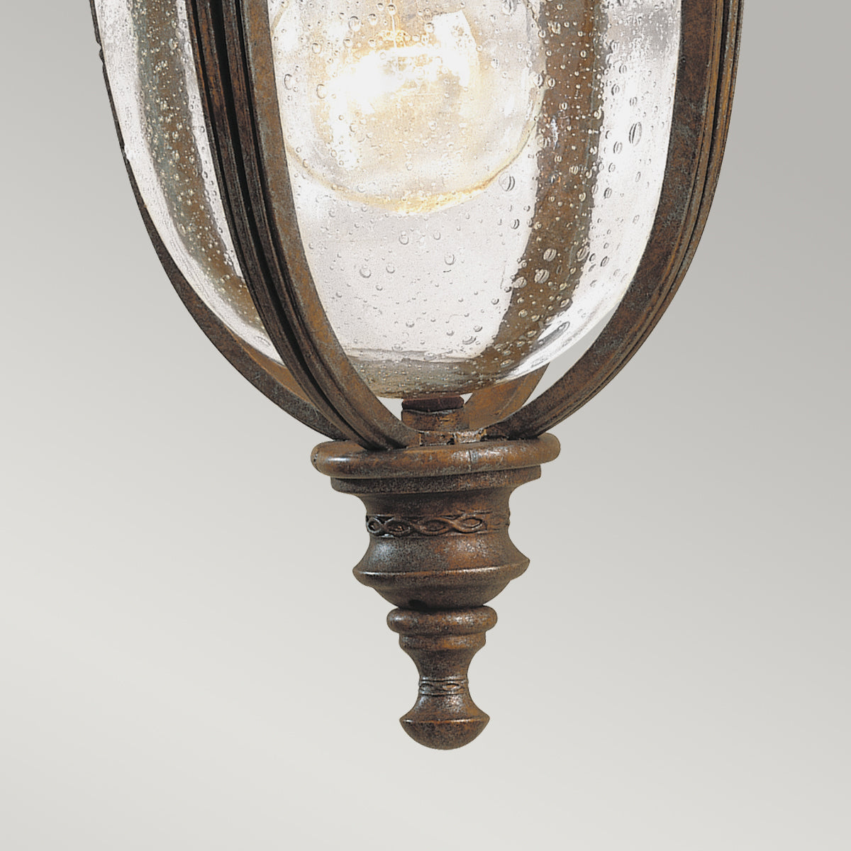 English Bridle Small Wall Lantern - British Bronze Finish