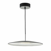 Enoch Pendant Matt Black/Grey/White & Stainless Steel LED