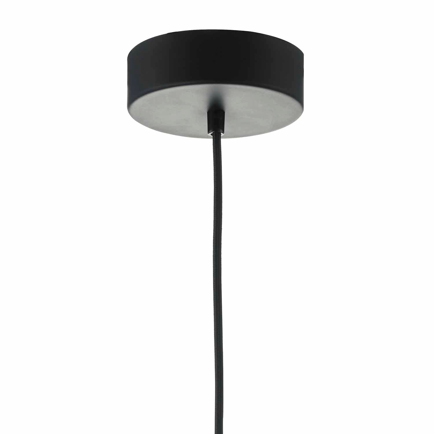 Enoch Pendant Matt Black/Grey/White & Stainless Steel LED