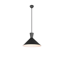 Enzo Hanging Pendant - Matt Black Finish