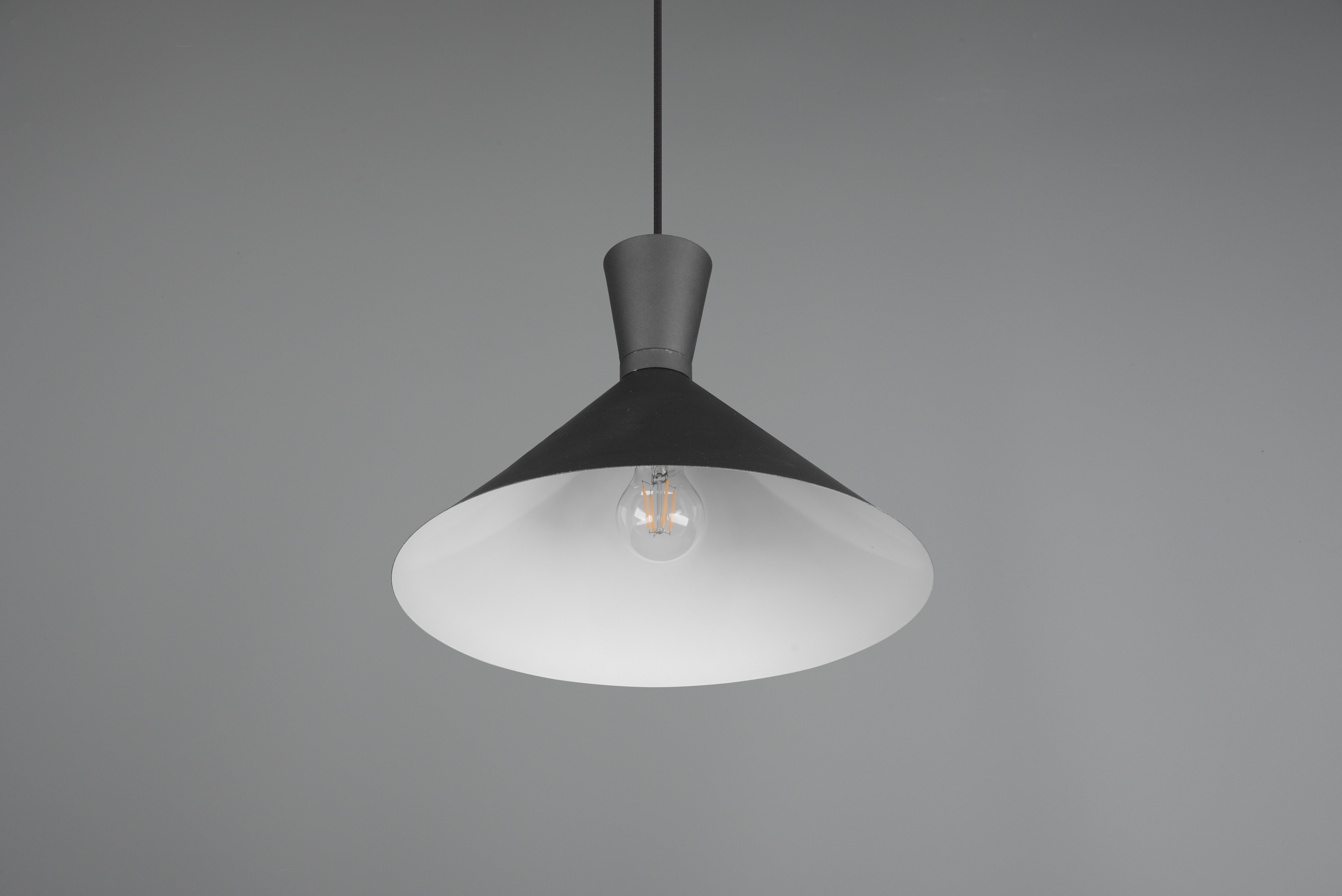 Enzo Hanging Pendant - Matt Black Finish