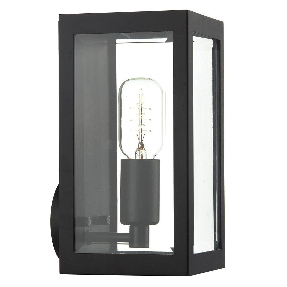 Dar Era Wall Bracket Black IP44 - Cusack Lighting