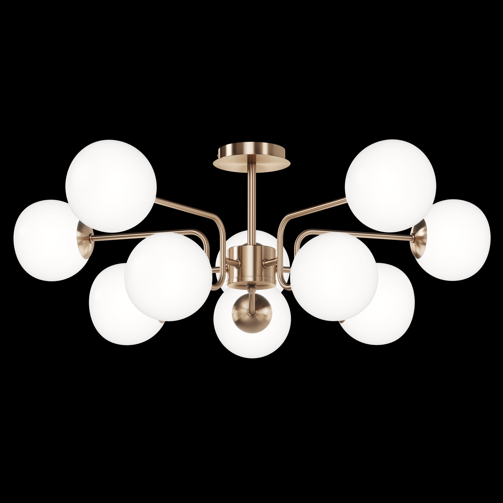 Erich 10lt Semi Flush Ceiling Light