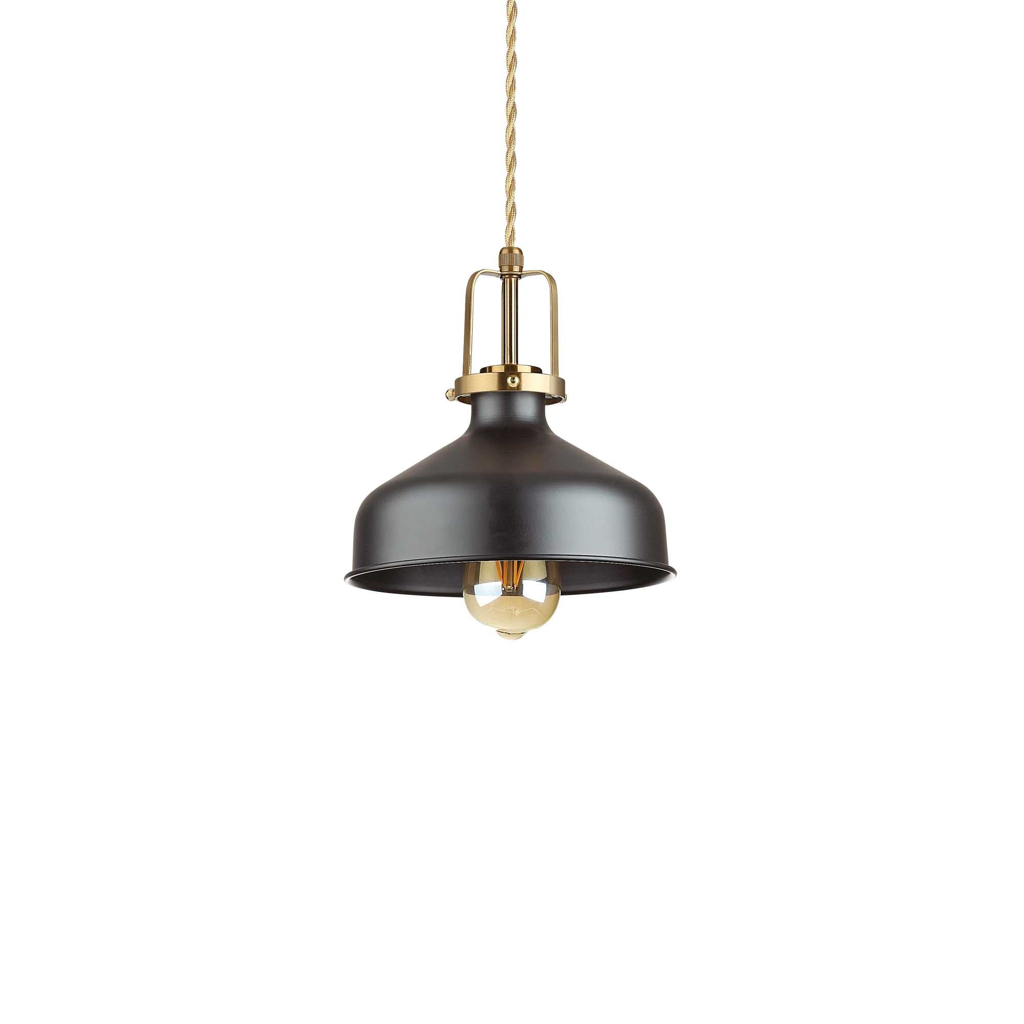 Eris Small/Medium - White/black Finish - Cusack Lighting