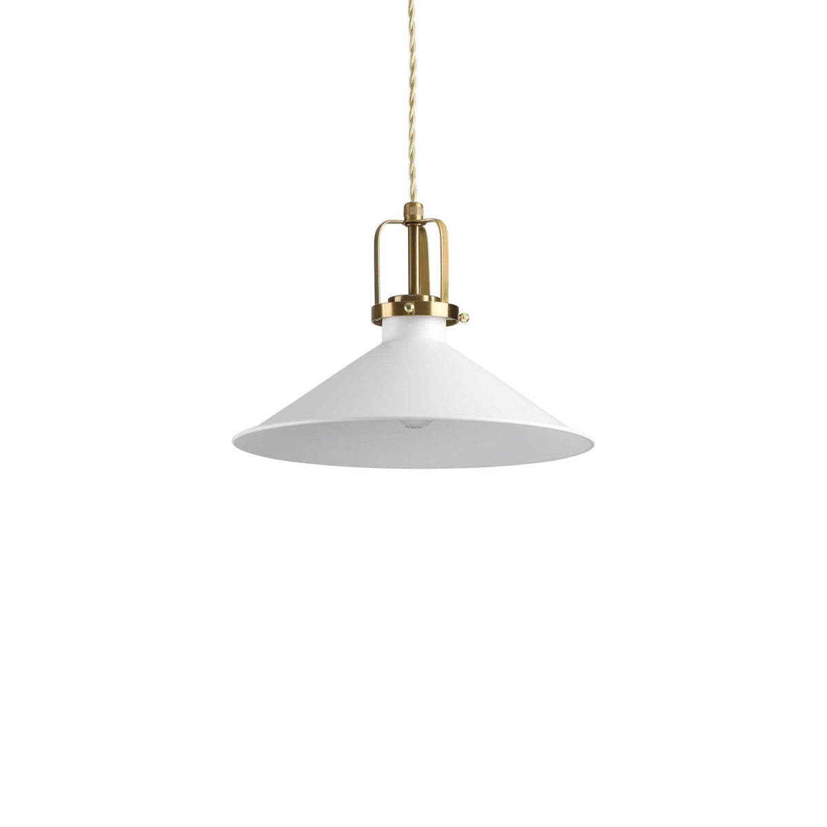 Eris Small/Medium - White/black Finish - Cusack Lighting