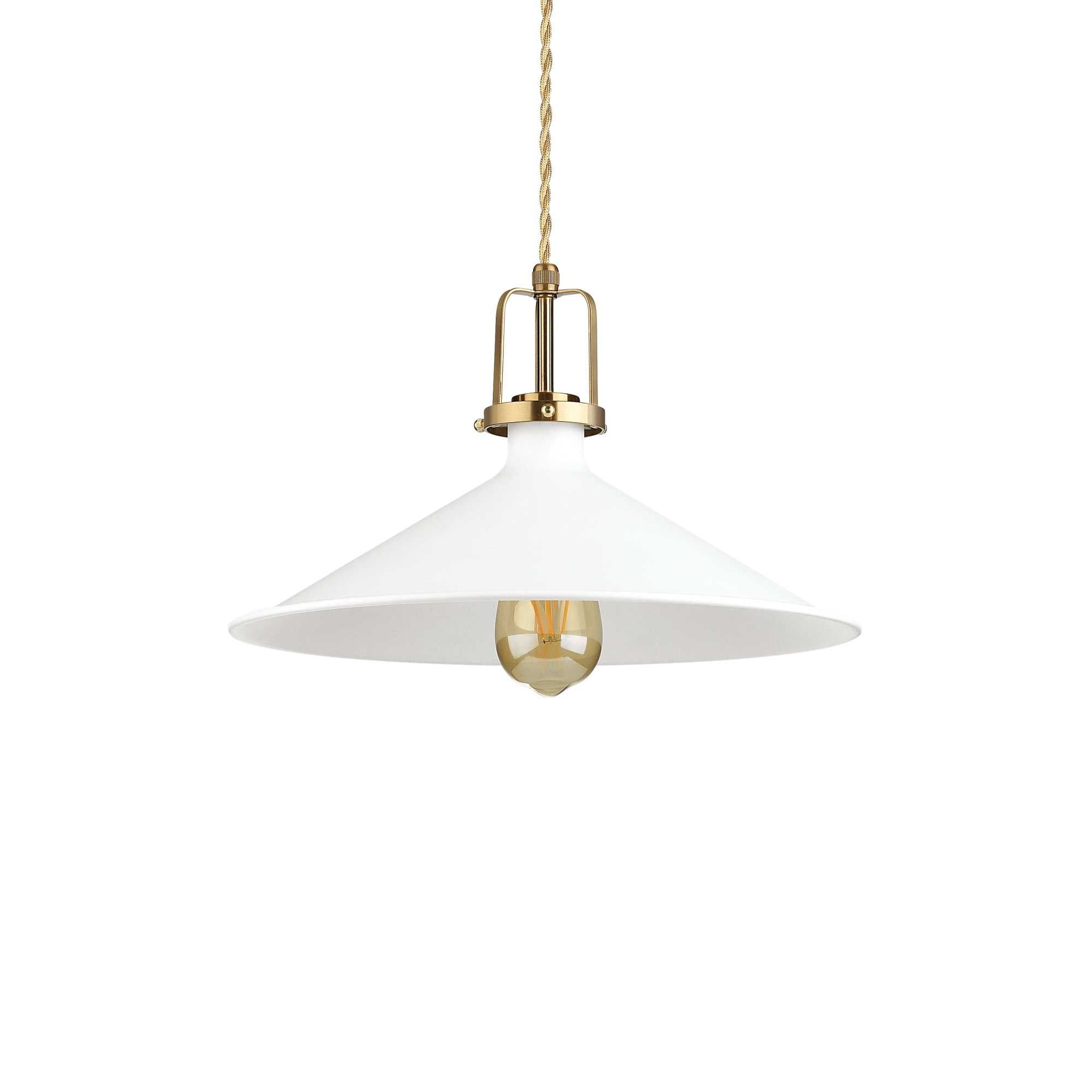 Eris Small/Medium - White/black Finish - Cusack Lighting