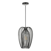 Ero 1 Light Pendant -  Black Finish