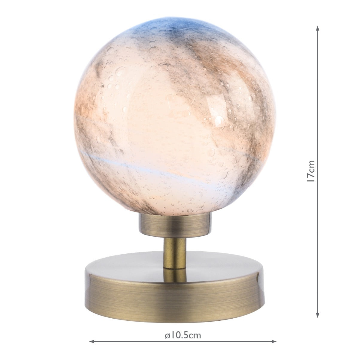 Esben Touch Table Lamp In Various Finishes G9