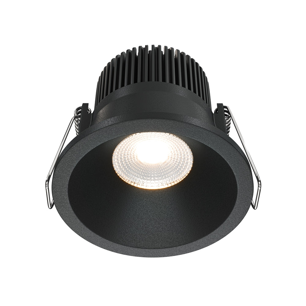 Downlight Zoom Recessed Ceiling Light White/Black - Finish