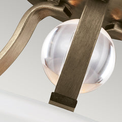 Evington 2L Semi Flush Ceiling Light - Sunset Gold Finish