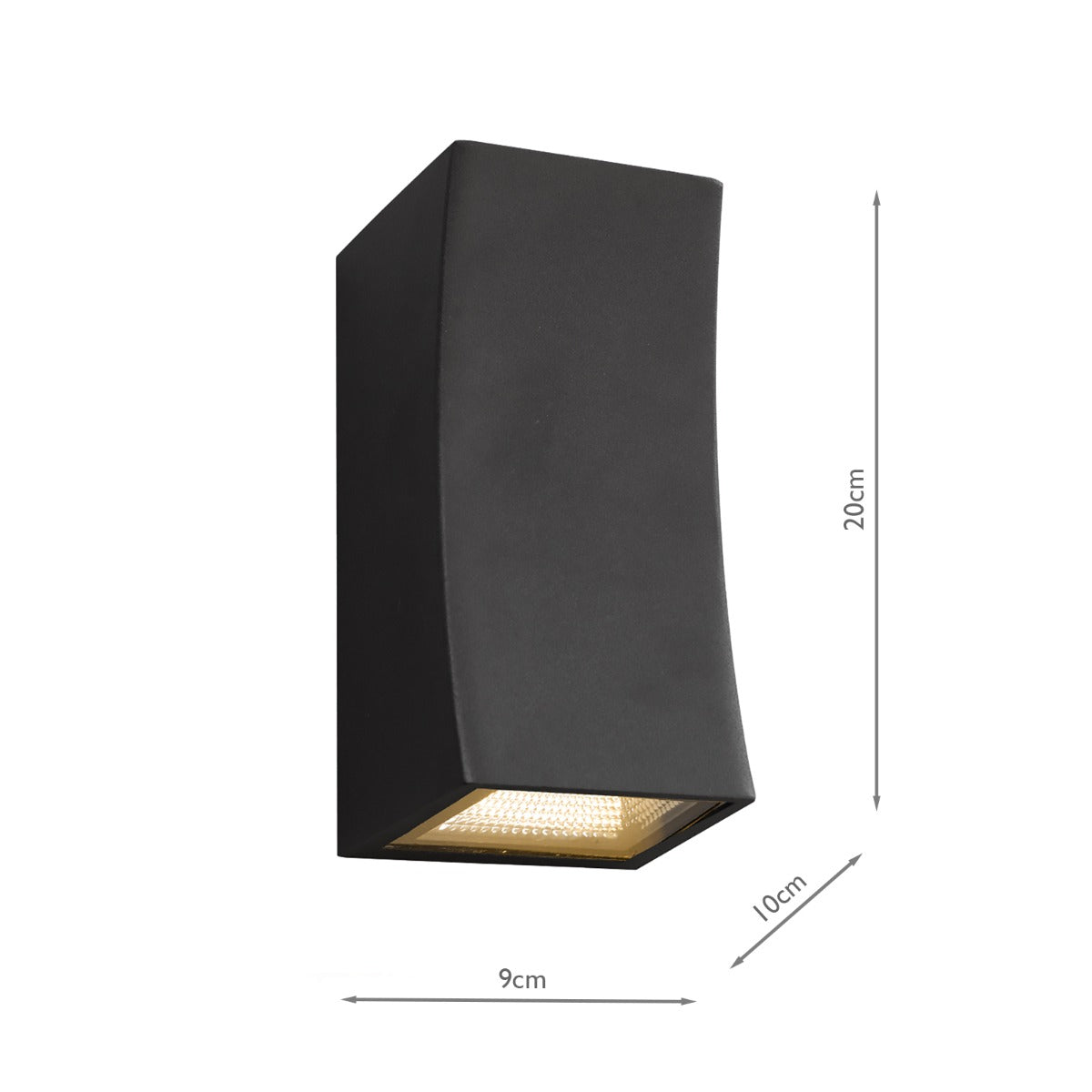 Exeter LED Outdoor Up/Down Light IP44 - Anthracite