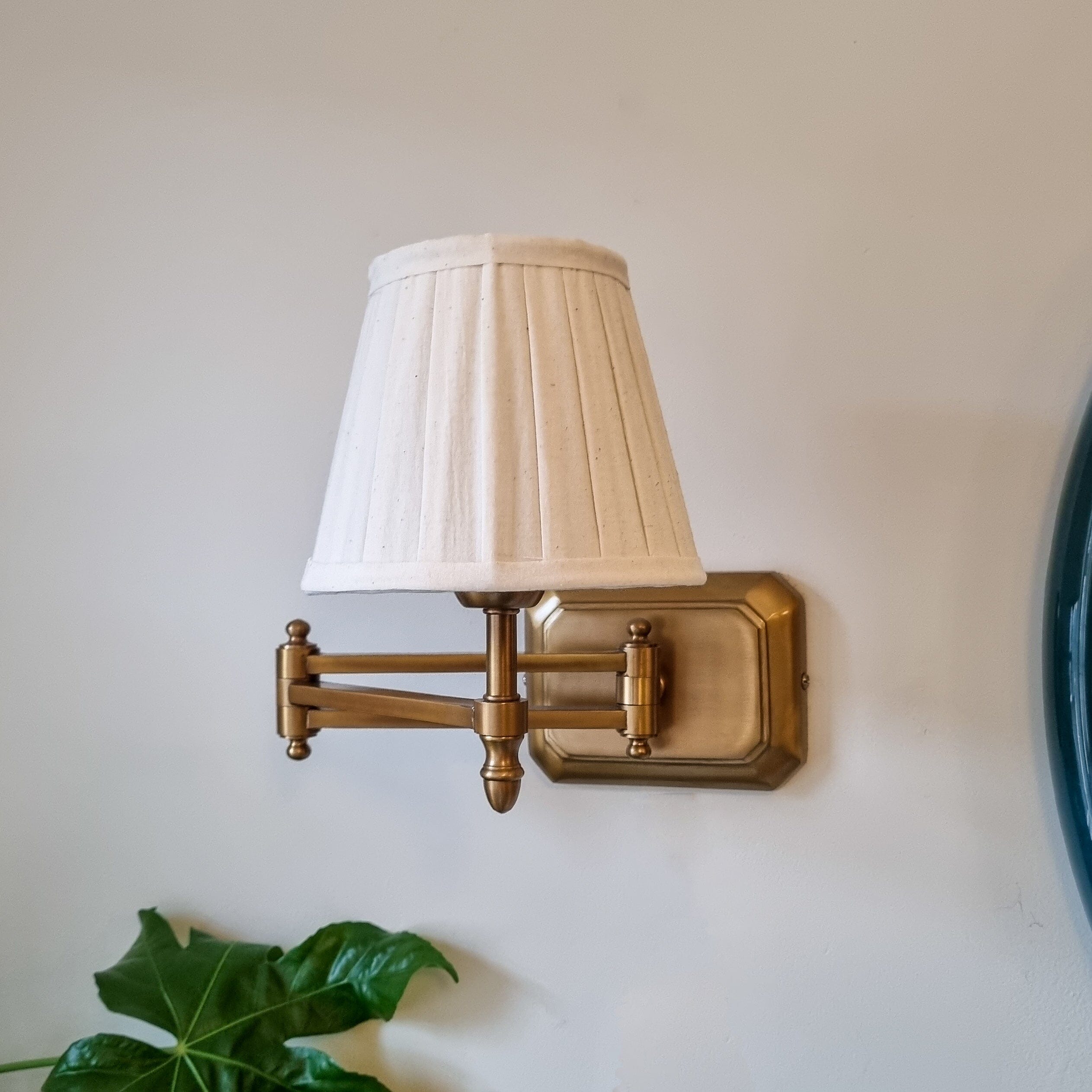 Extendable Brass Wall Light- Various Finishes