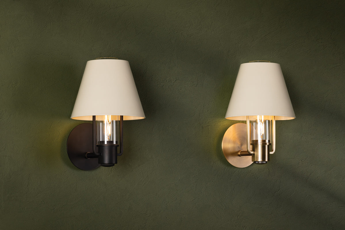 Kindle 1Lt Wall Sconce - Bronze/Brass