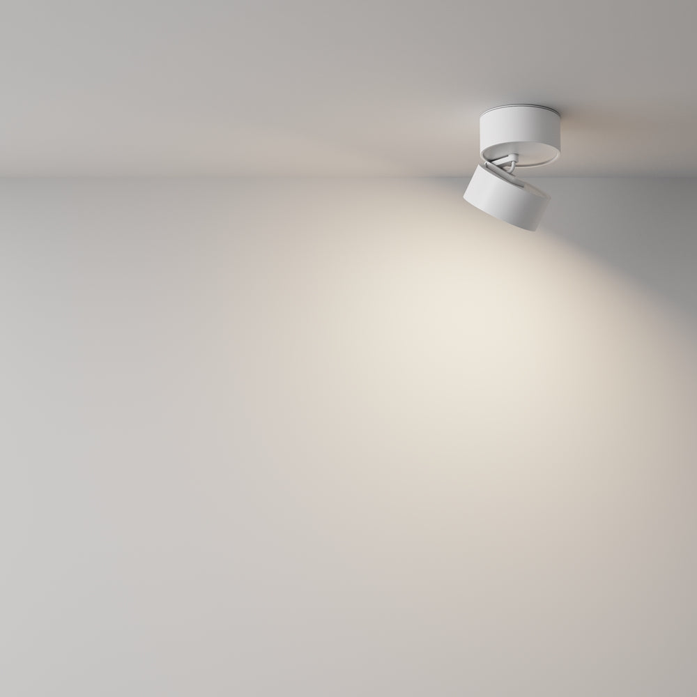 Onda Single 3000/4000K Spotlight IP20 - White/Black