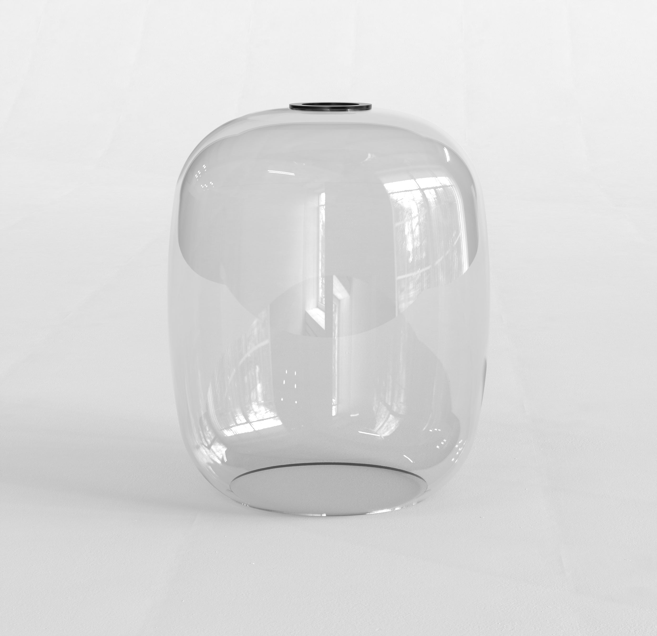 Curve Glass 220/285 Glass Shade