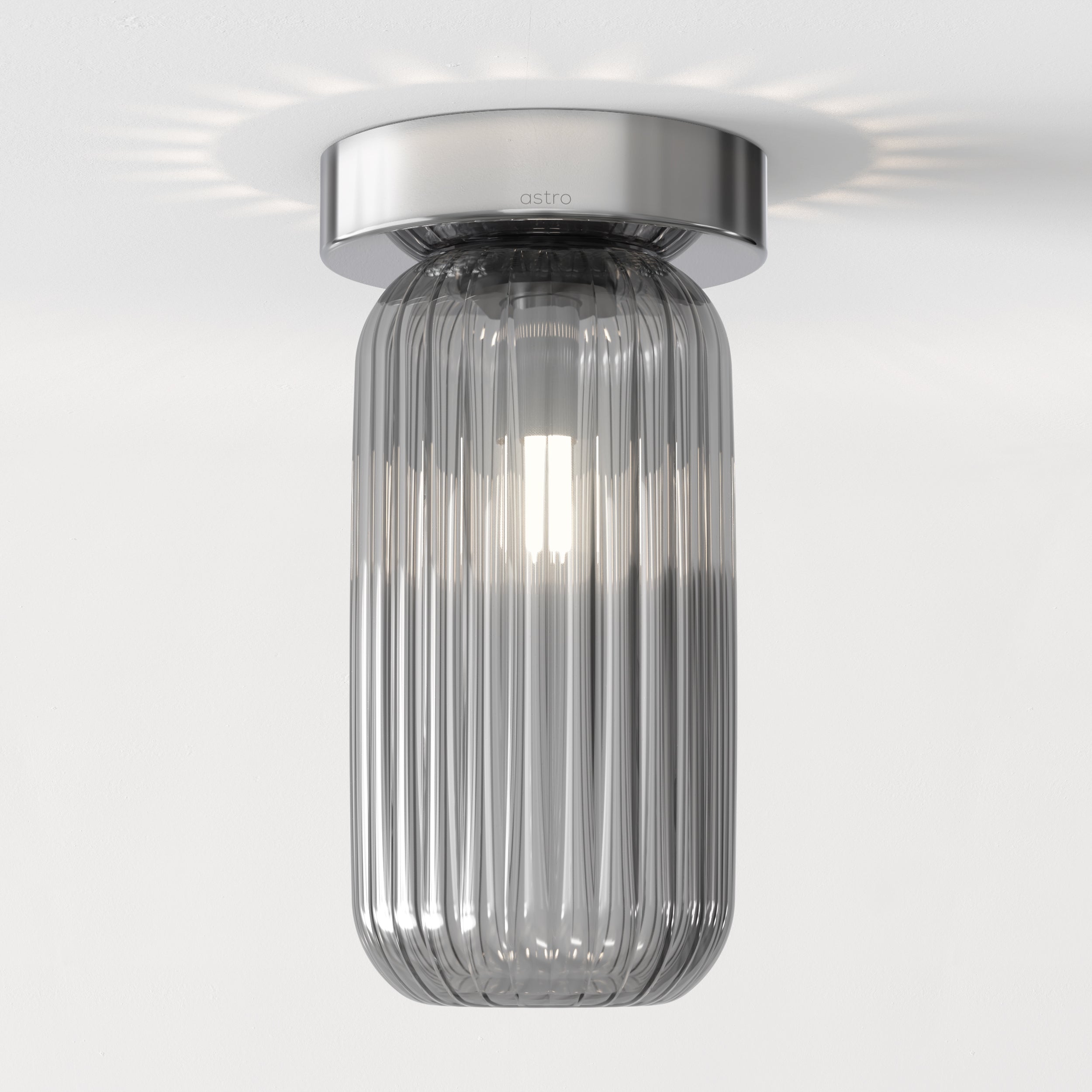 Tacoma Reed Ribbed Glass