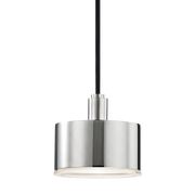 Nora 1Lt Pendant- Aged Brass/ Polished Nickel