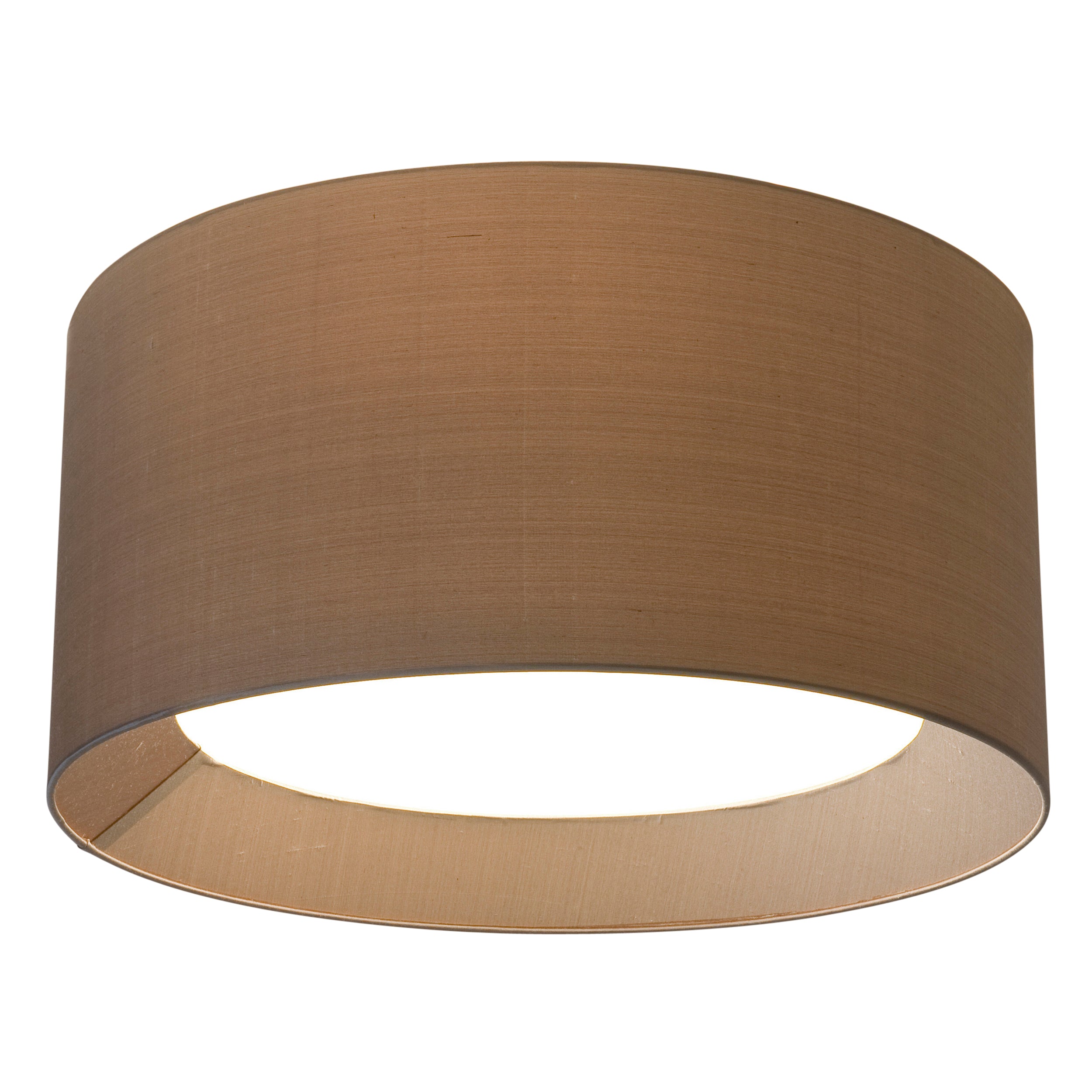 Bevel Round 450/600 Shade- Oyester/White Finish