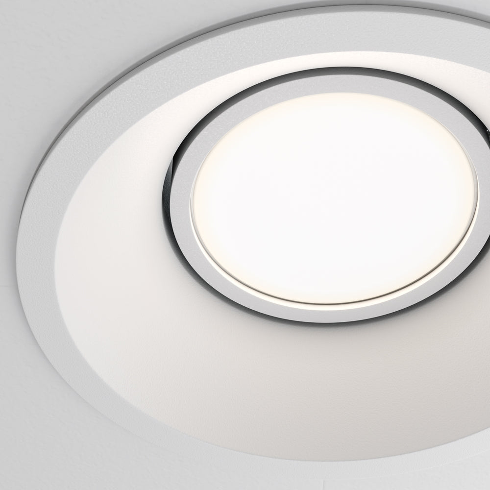 Dot Round Downlight Dot, Large White - Promotional Offer