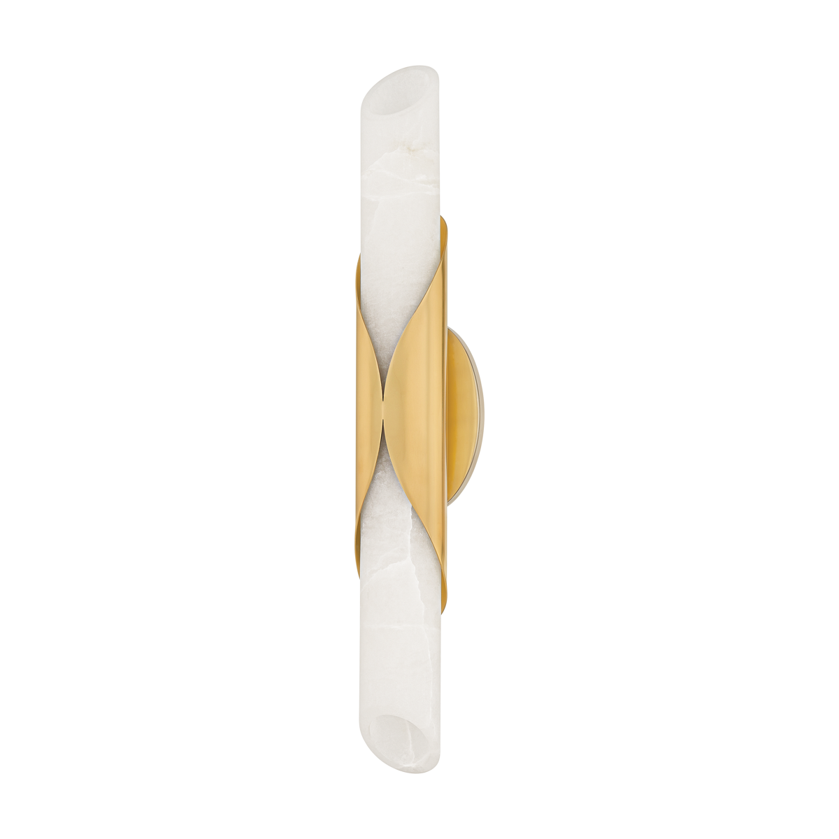 Camilla 2Lt Sconce - Brass & Alabaster