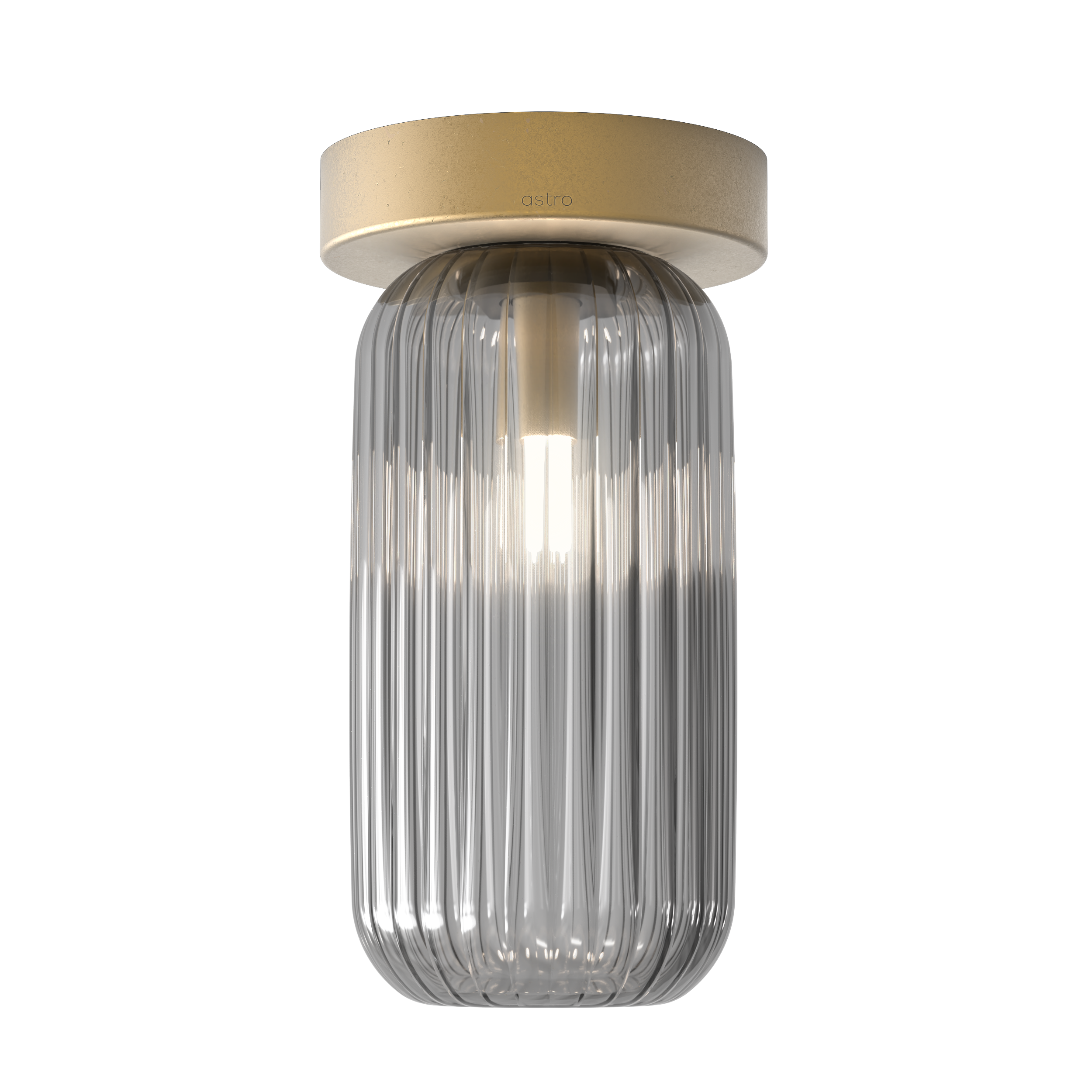 Tacoma Reed Ribbed Glass