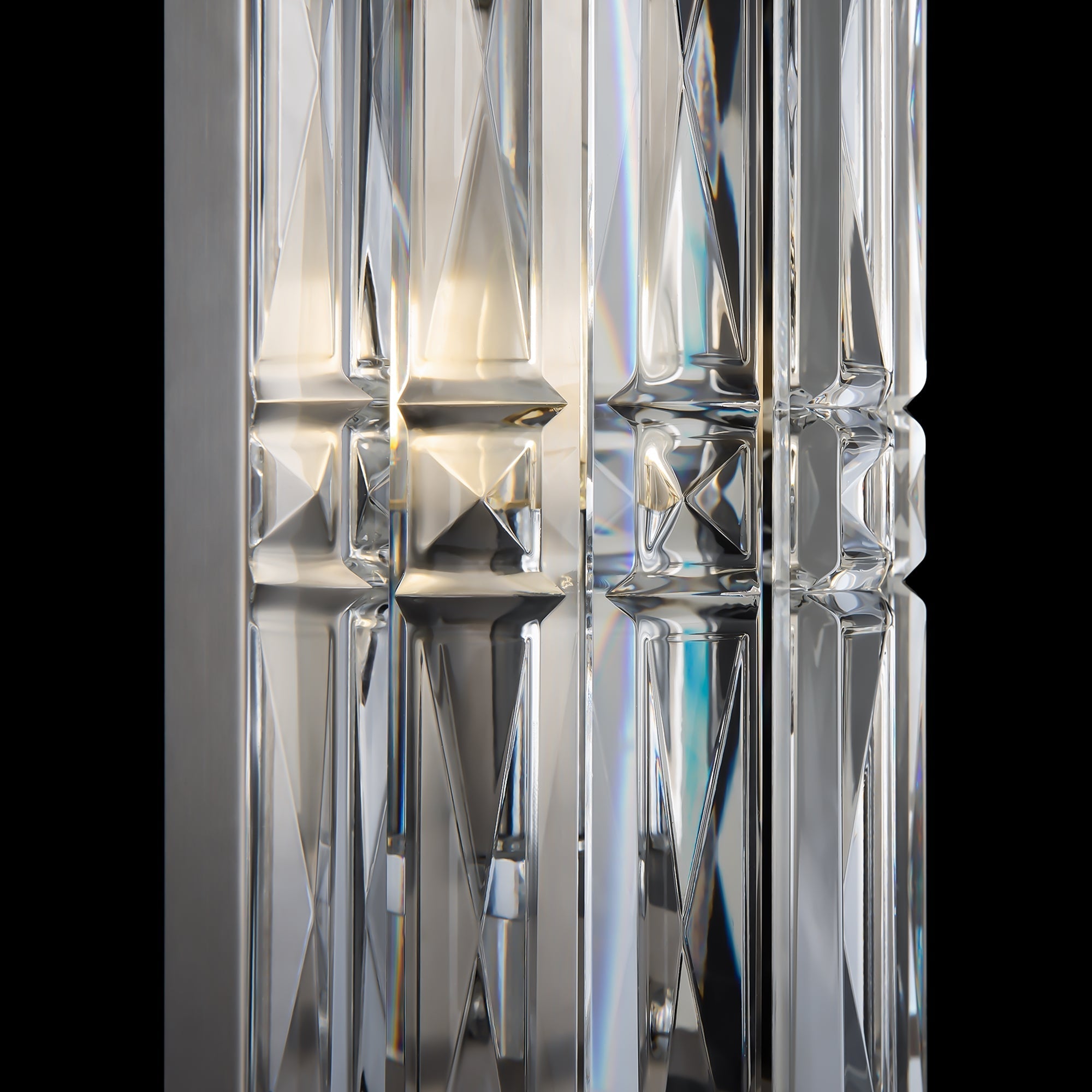Facet 1lt/3lt Wall Light - Chrome/Gold