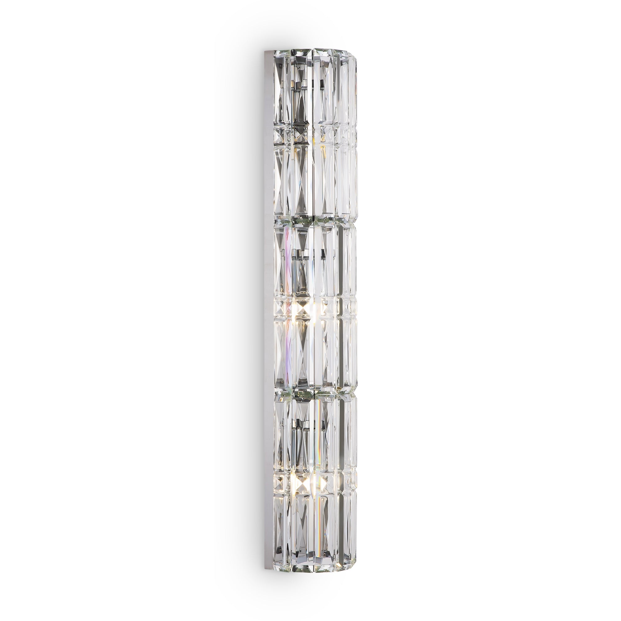 Facet 1lt/3lt Wall Light - Chrome/Gold