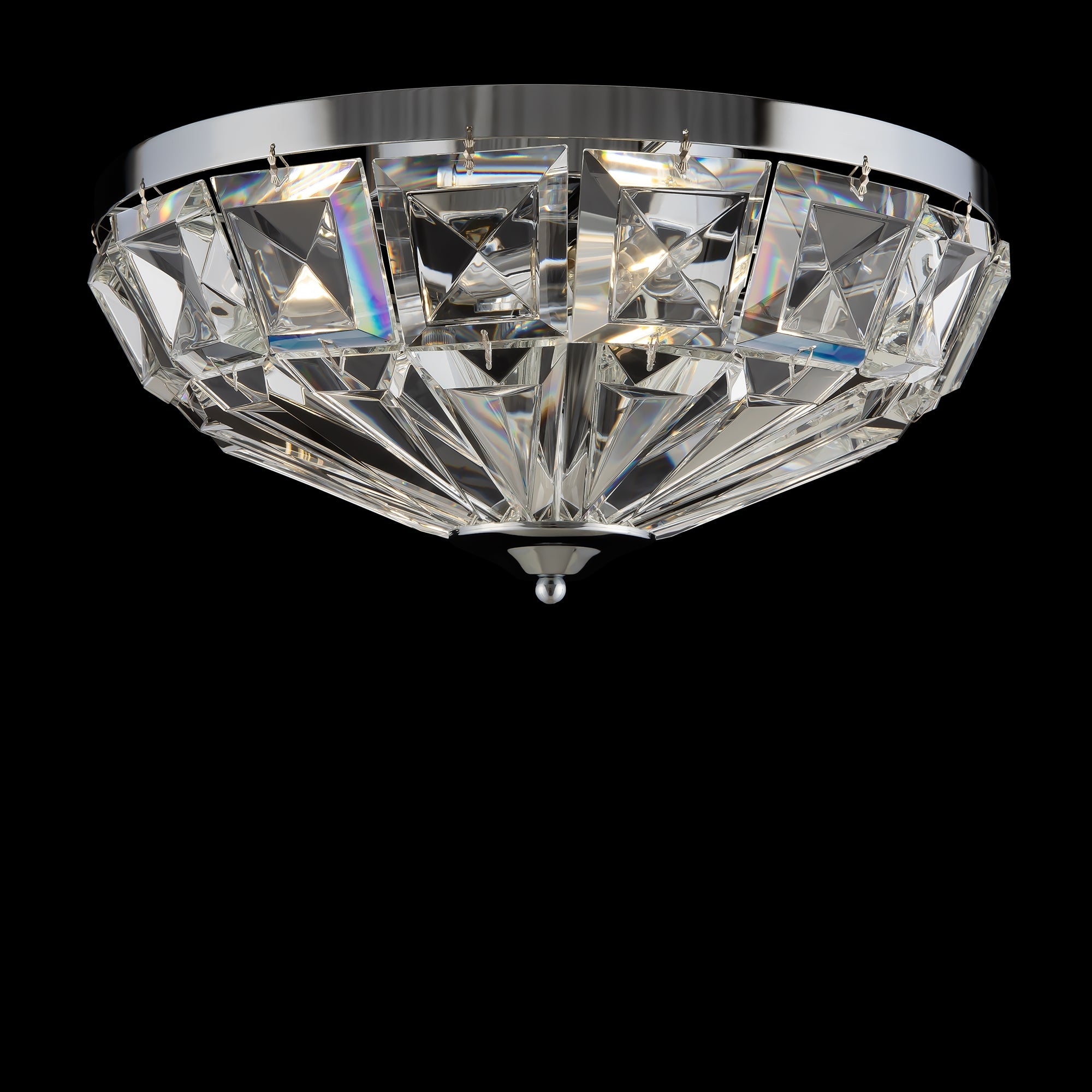 Facet Flush Ceiling Light