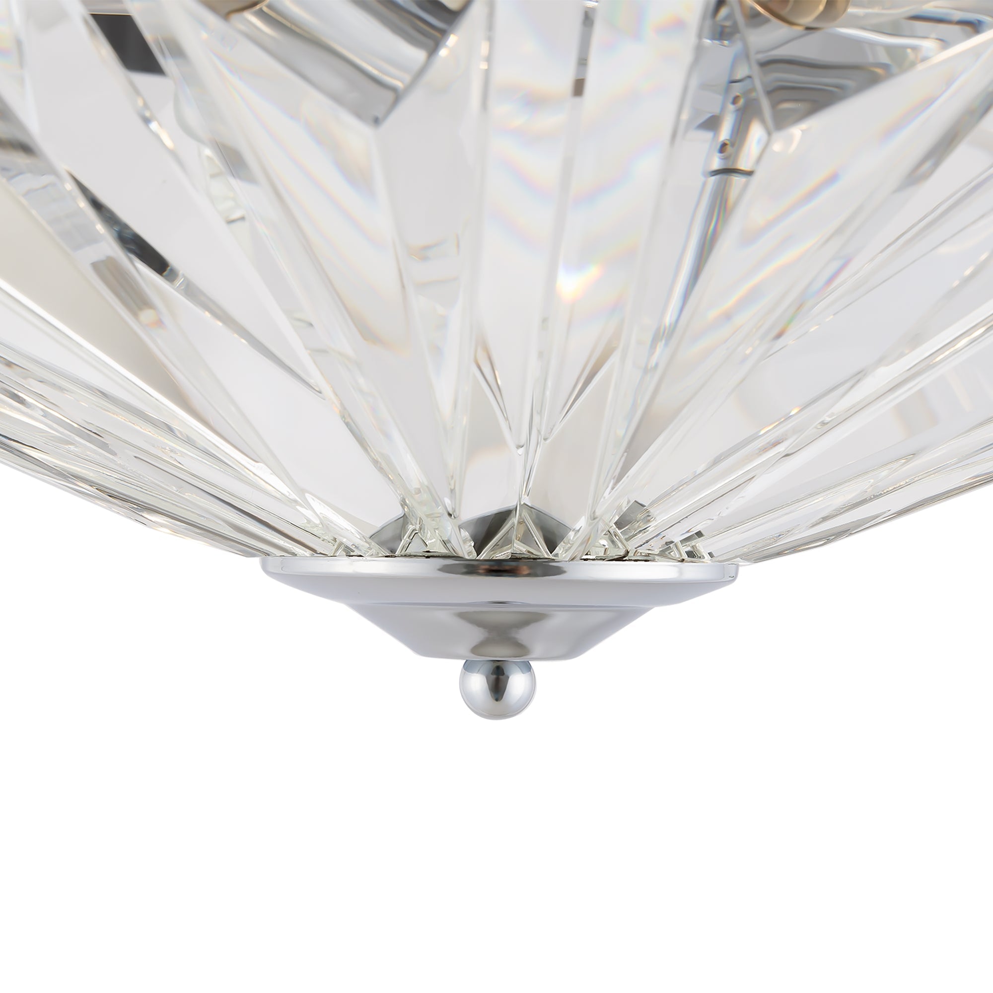 Facet Flush Ceiling Light