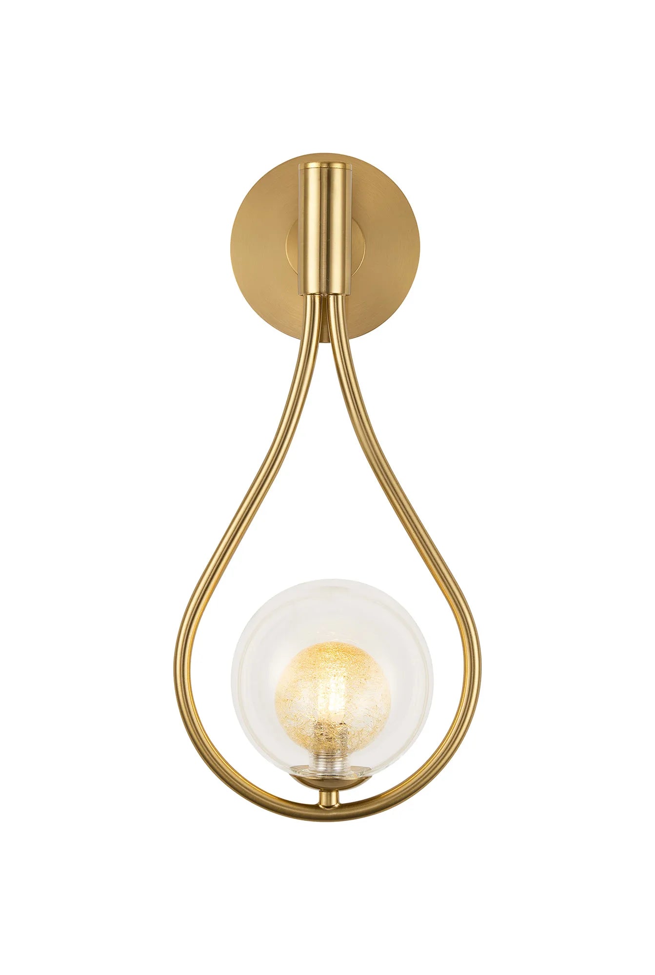 Miller Teardrop Switched Wall Lamp- Various Finishes
