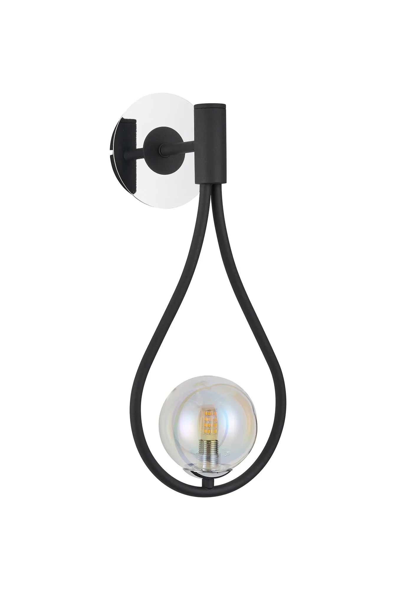 Miller Teardrop Switched Wall Lamp- Various Finishes
