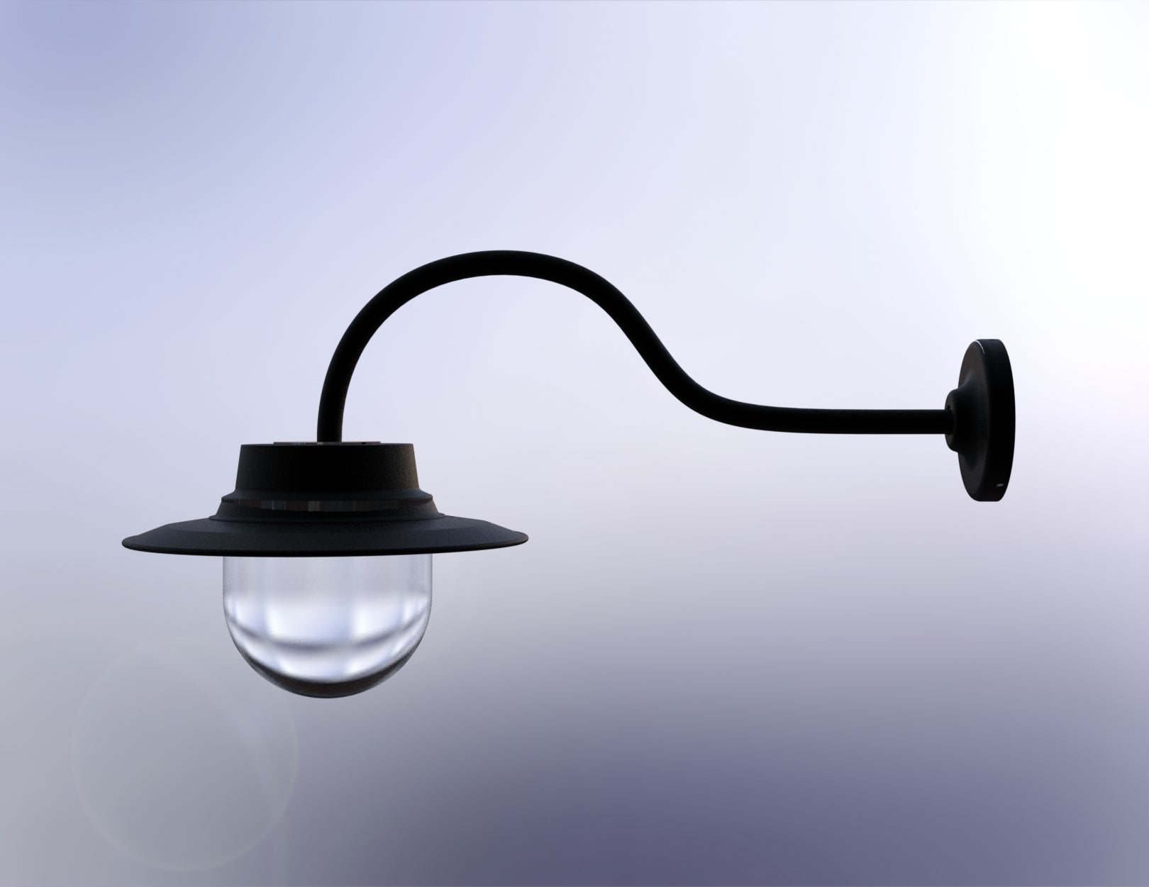 Digby Outdoor Wall Light - Cast Iron/Copper